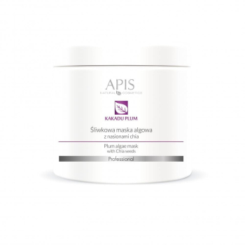 APIS Śliwkowa maska algowa z nasionami chia    !